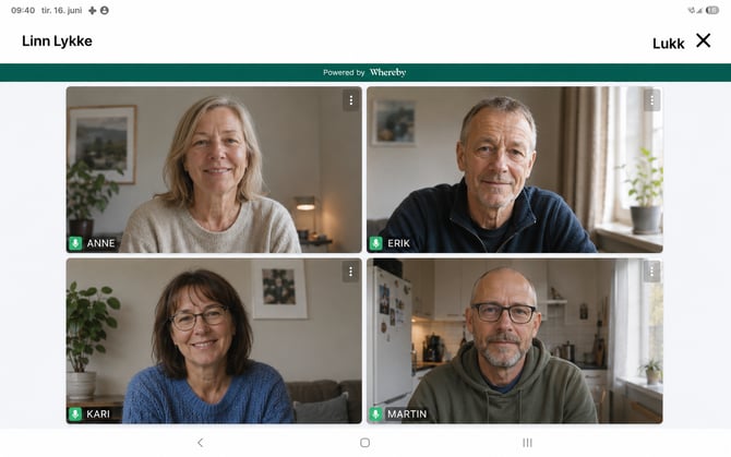 Attend the group meeting. Note - Portraits are generated by AI