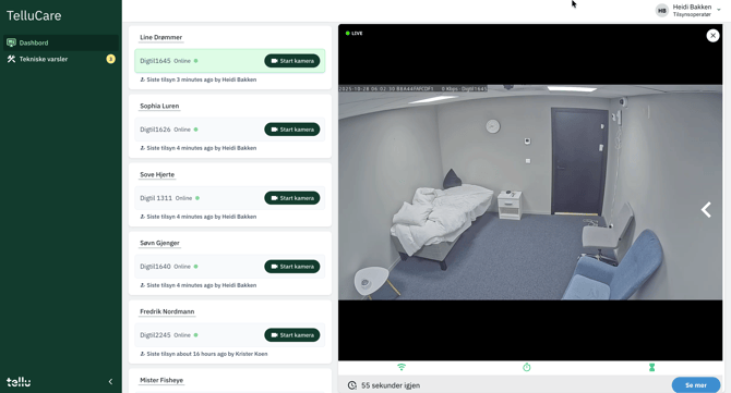 Nytt dashboard for rollen tilsysoperatør