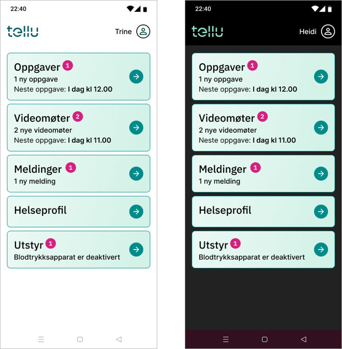 TelluHome - Digital hjemmeoppfølging